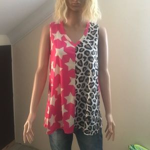 Cheetah tank top